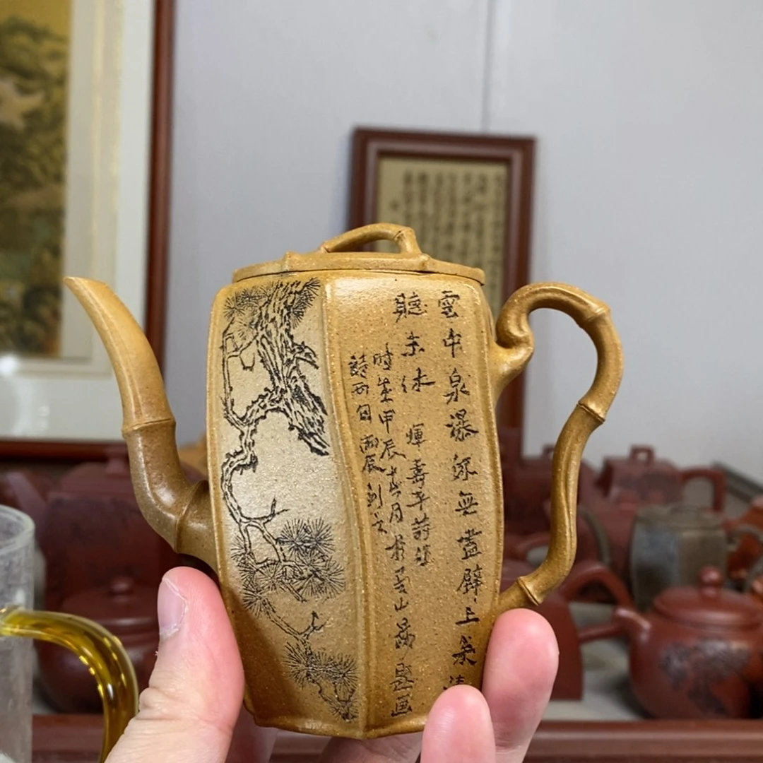 茶壶紫砂原矿泥料传统工艺制作