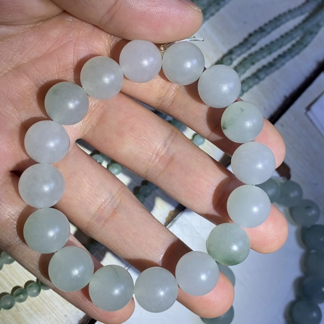 翡翠未镶嵌手链翡翠手串