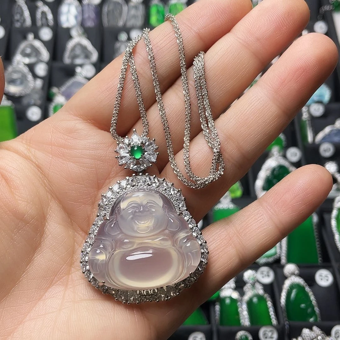 玛瑙/玉髓合金颈饰