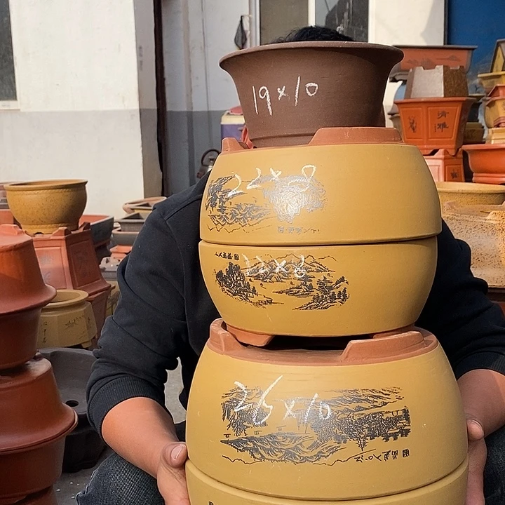 花盆紫砂宜兴紫砂