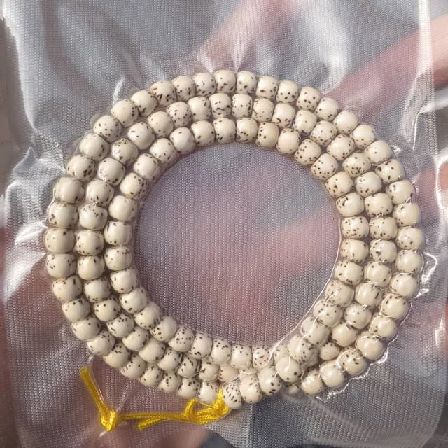 【阿钰推荐】 LY42942-星月原瓷白脖挂-5*6mm-5*6mm