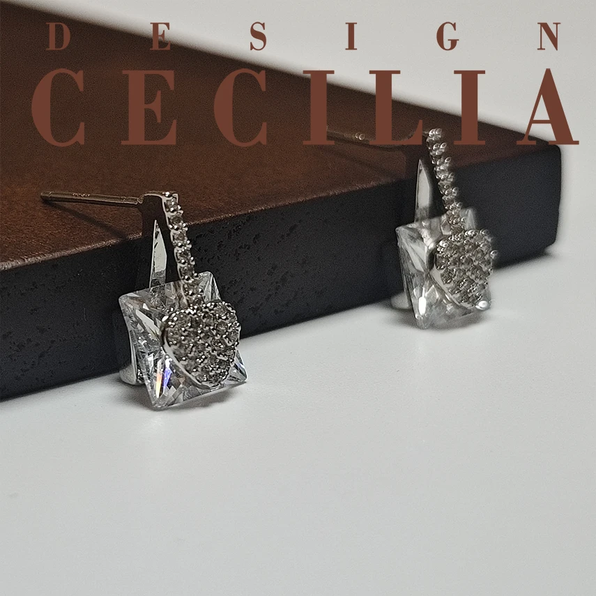 铜合金耳饰 Cecilia家时尚气质百搭个性耳钉M-E86