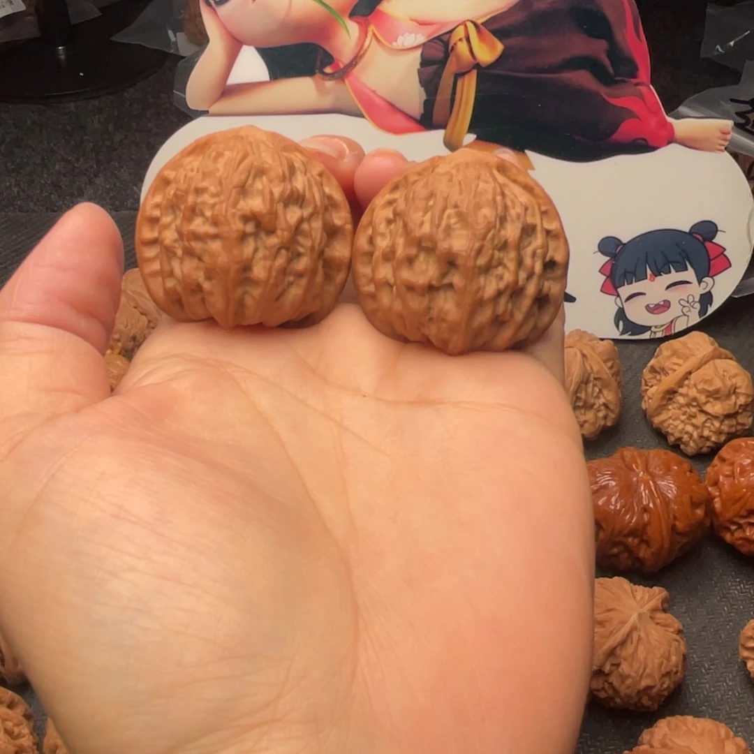 把件文玩核桃W 36 37 金牛