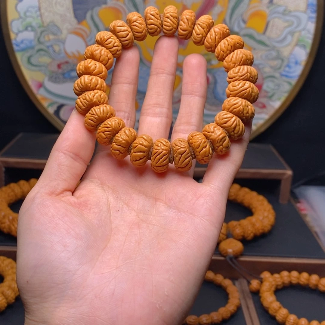 手串桃核龙纹桃核祥云