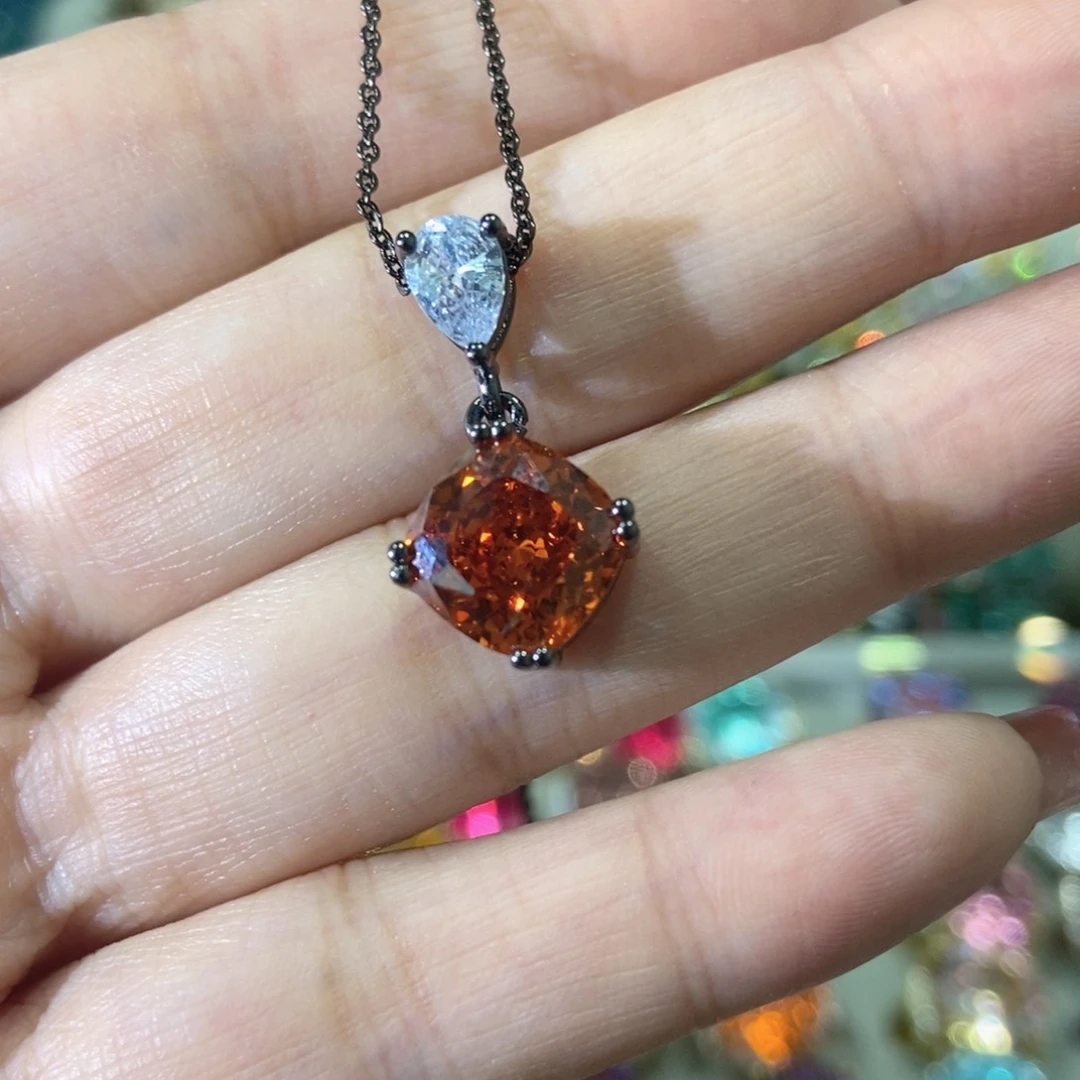 66锆石（处理）吊坠