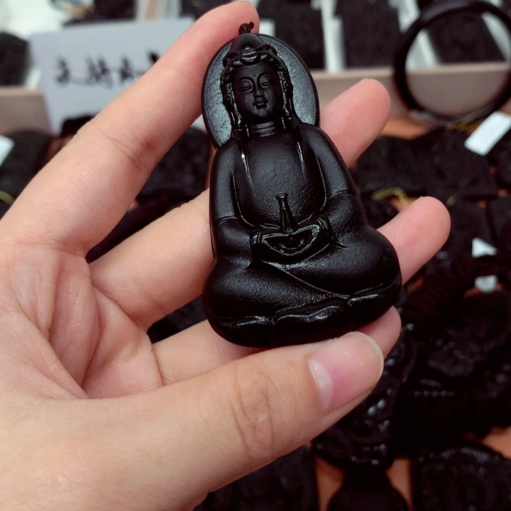 独***立天然缅料a货钢琴黑特色题材挂件