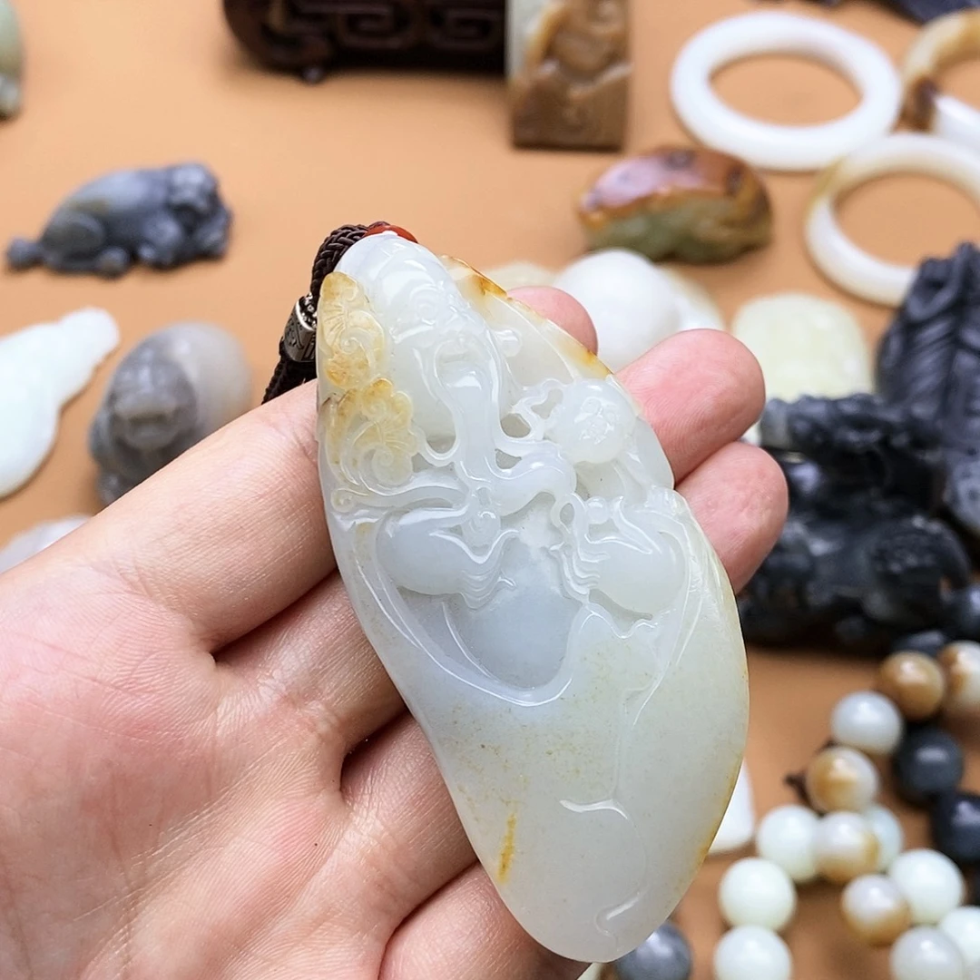 和田玉挂件未镶嵌用****8