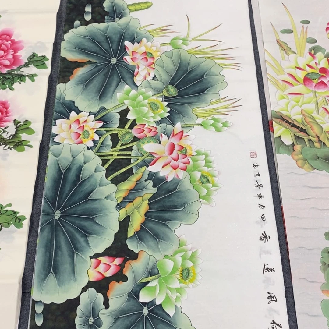 国画140✖️70工笔画画画画画画画画