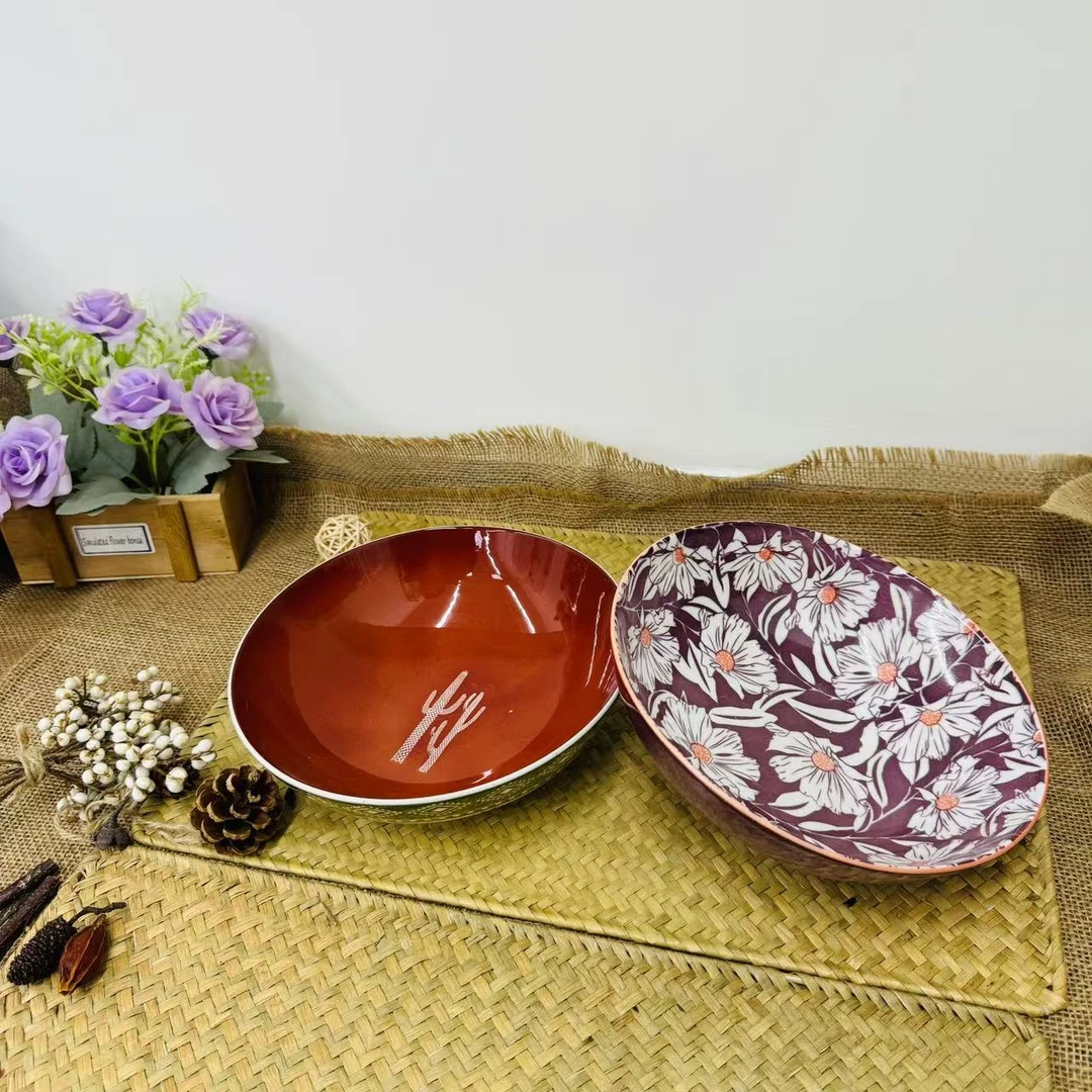 【橙小宝专属】外贸彩绘8英寸月光碗