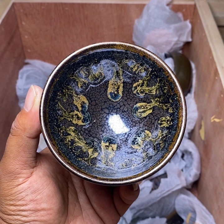 茶盏建盏喝茶主人杯茶杯