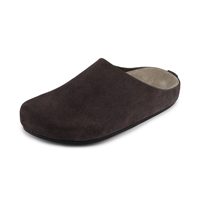 【年终特惠】小众简约ROW风勃肯鞋2024新款穆勒包头半拖鞋女外穿