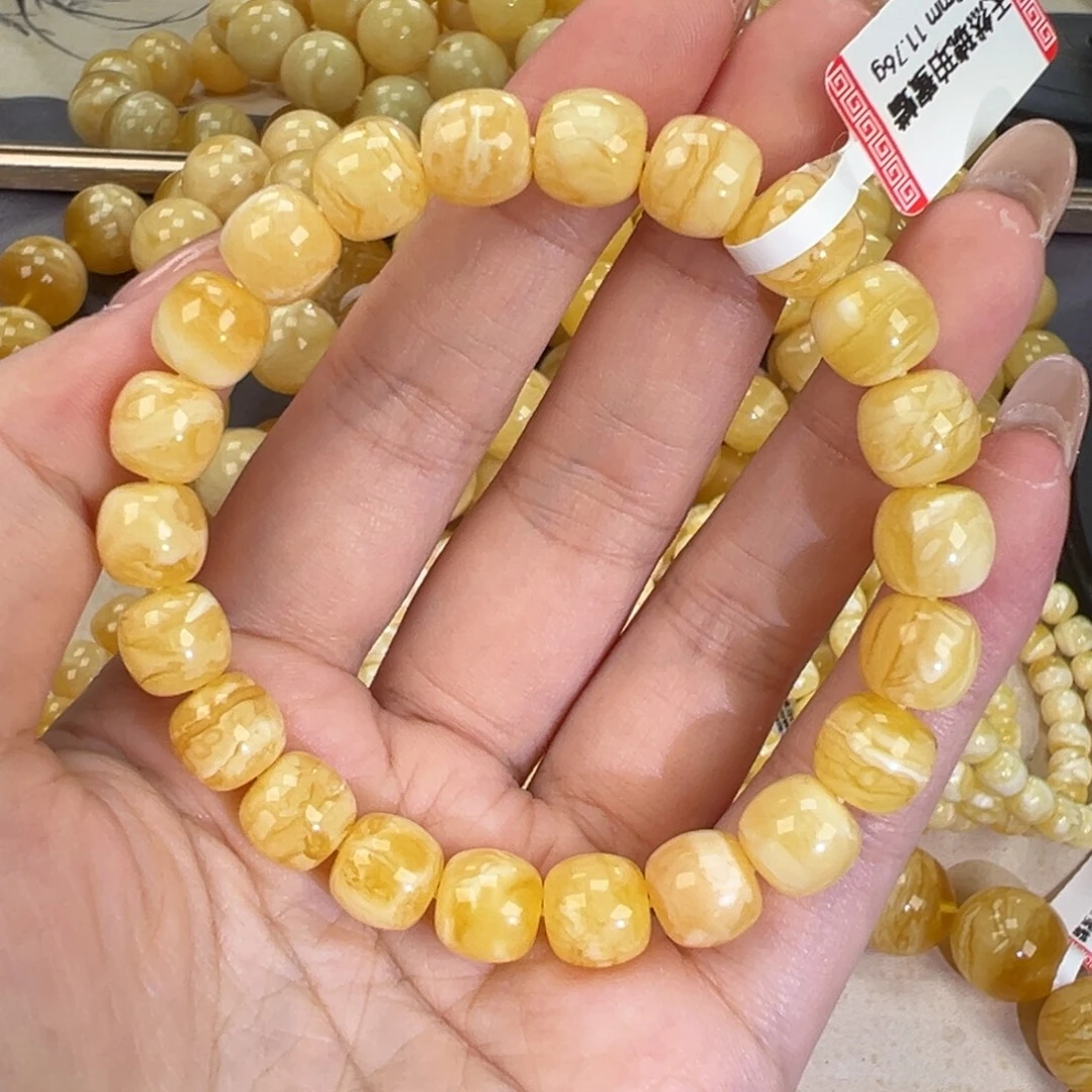 手链琥珀未镶嵌11.9虎皮
