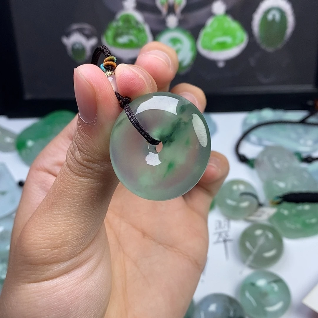 无非金属高品质时尚吊坠平安扣