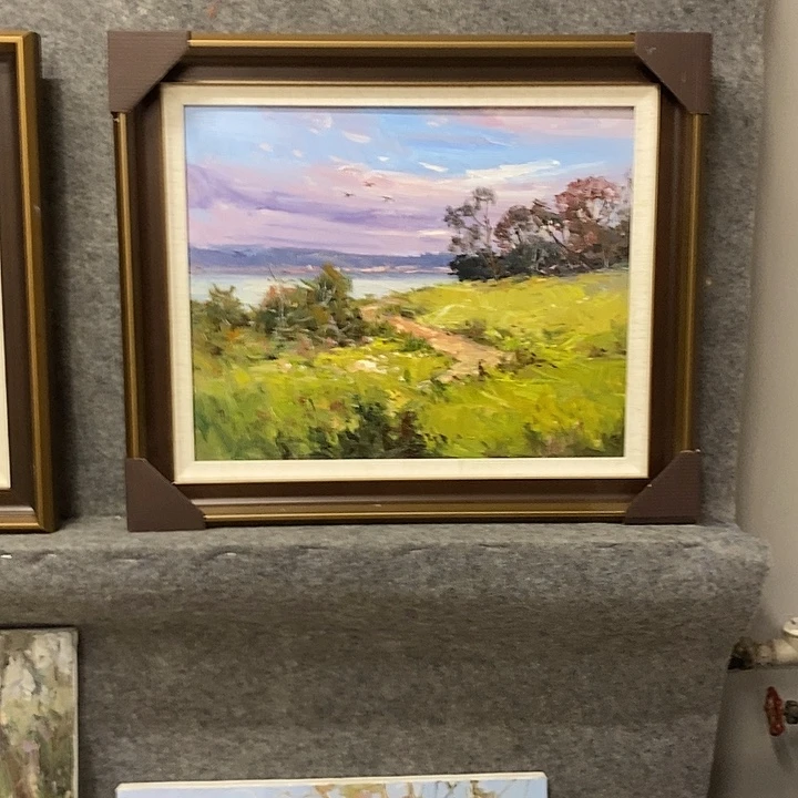 油画带外框画芯尺寸40x50cm