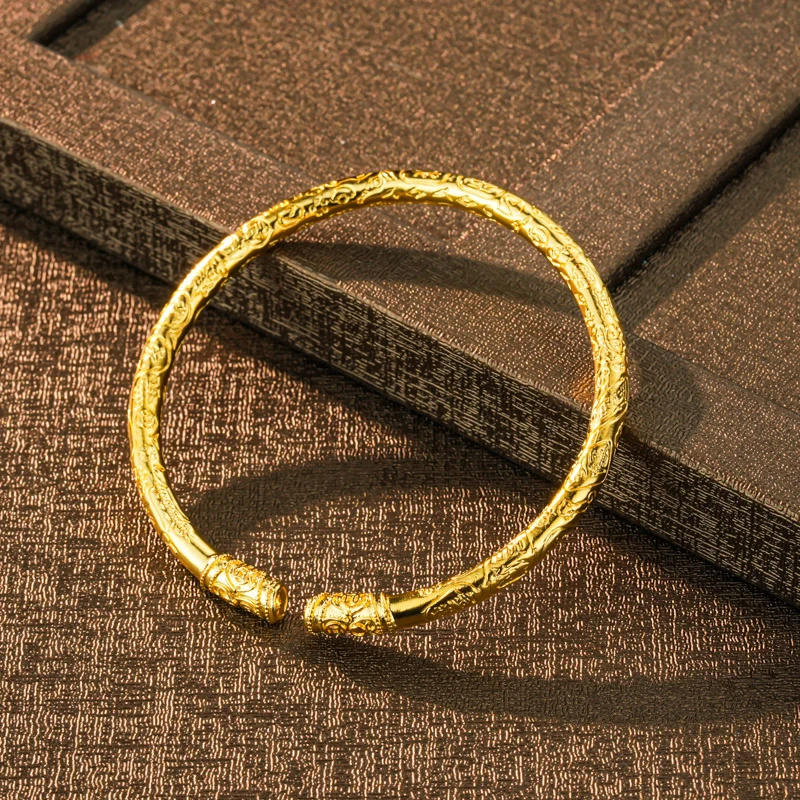 足银手镯 招财猫开口吉言手镯卡5时尚百搭