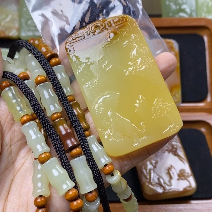 石材昆仑山料一套