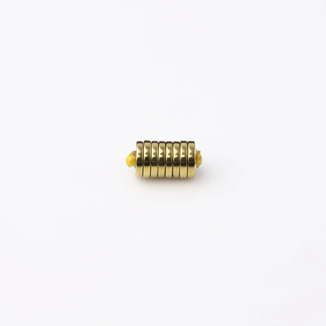 S8353-1石镀金隔片 DIY文玩把件配件