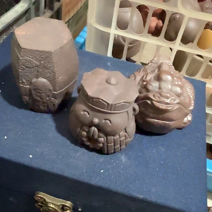 紫砂茶宠雕塑瑕疵茶宠