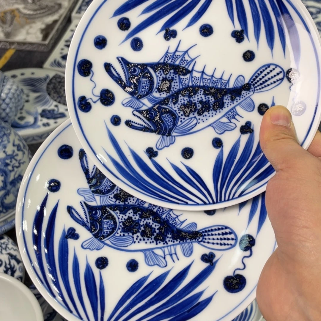 景德镇陶瓷手工手绘