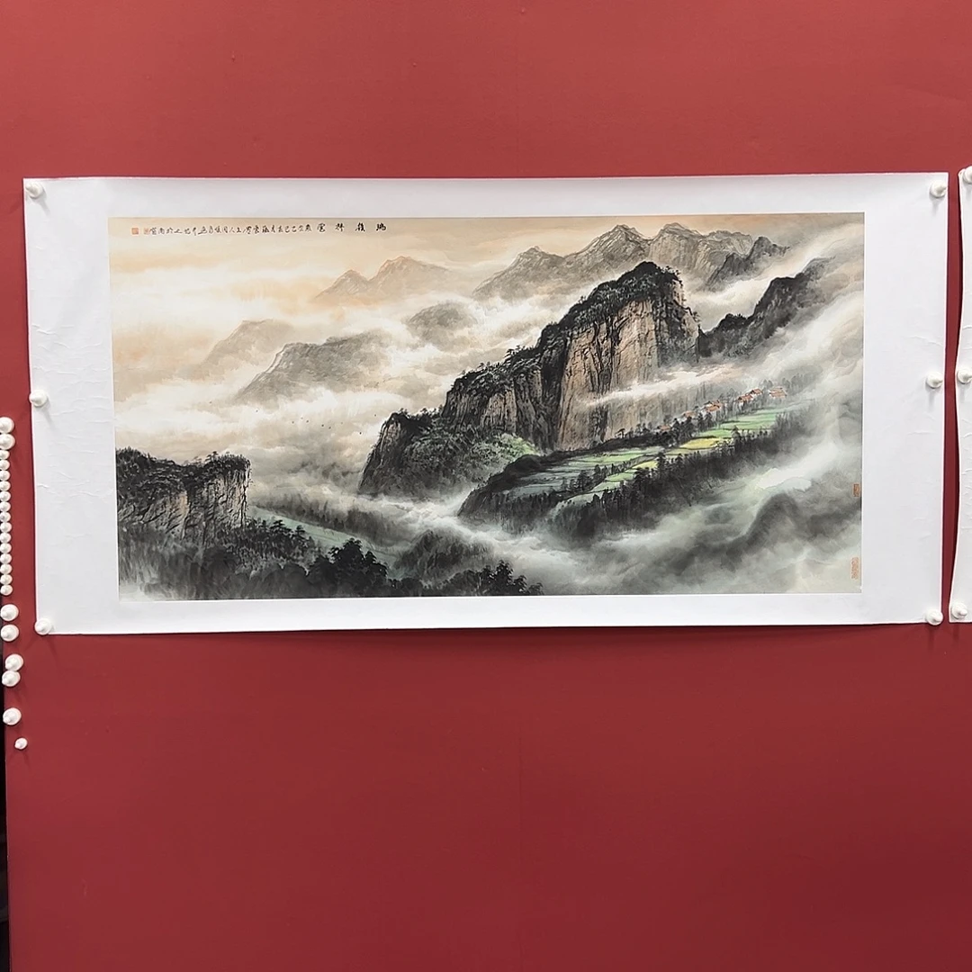 国画周顺良四尺精品佳作