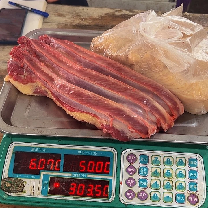广西土耕马马肉、沙姜炒马肉中国大陆