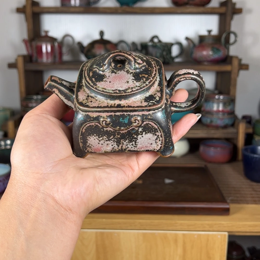 陶摆件李自伟钧瓷 神垕镇原产地