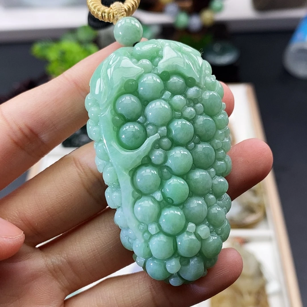 翡翠未镶嵌颈饰缅甸翡翠a货