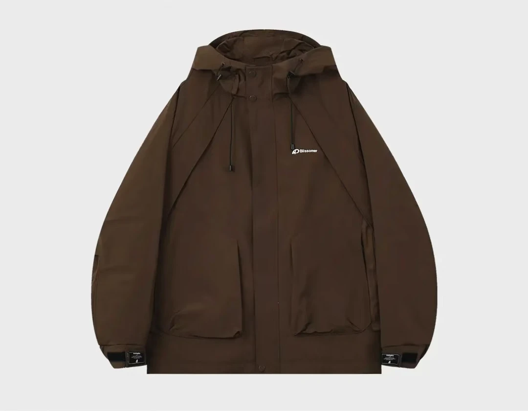 J8838#【陪你穿过秋风】休闲外套工装连帽时尚休闲百搭宽松外套夹克