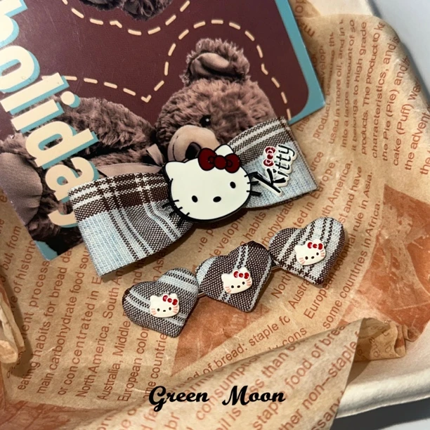 【纯情无辜】甜酷可爱猫咪卡通发夹辣妹B047