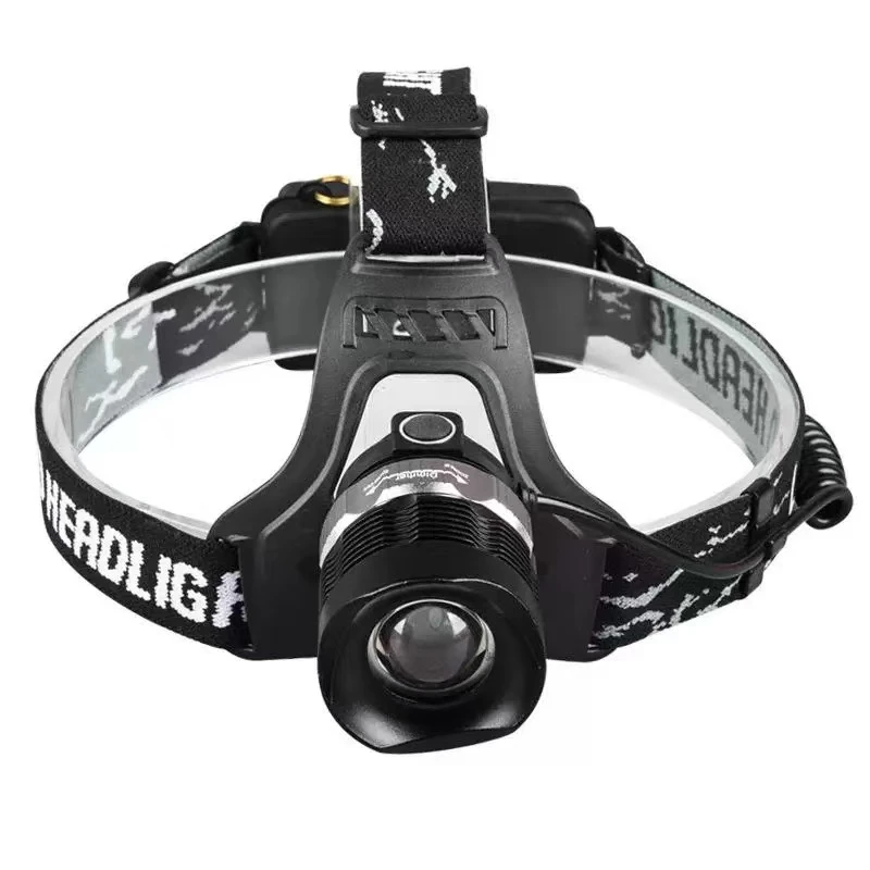 超亮LED旋转变焦头灯