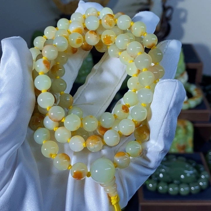 套链未镶嵌和田玉回*马