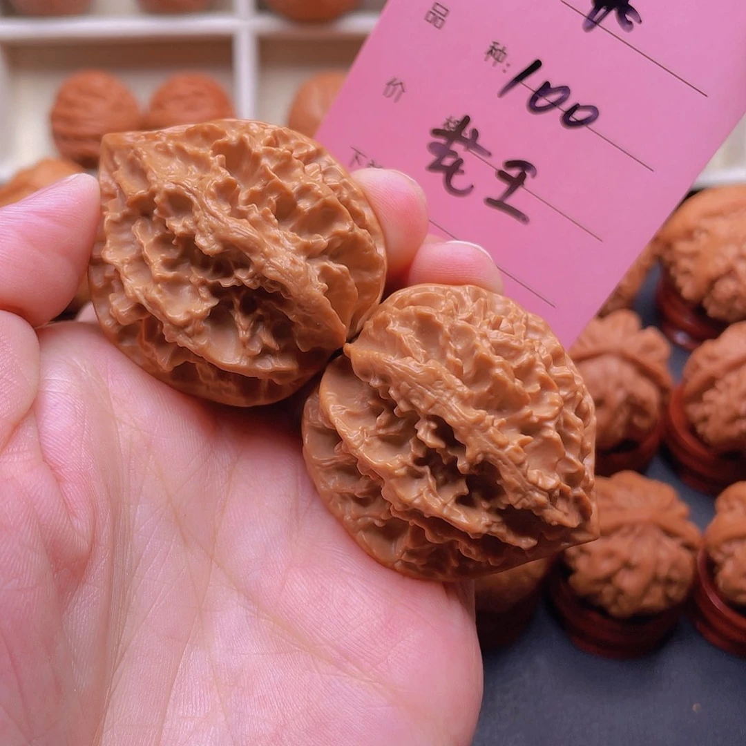 把件文玩核桃花王