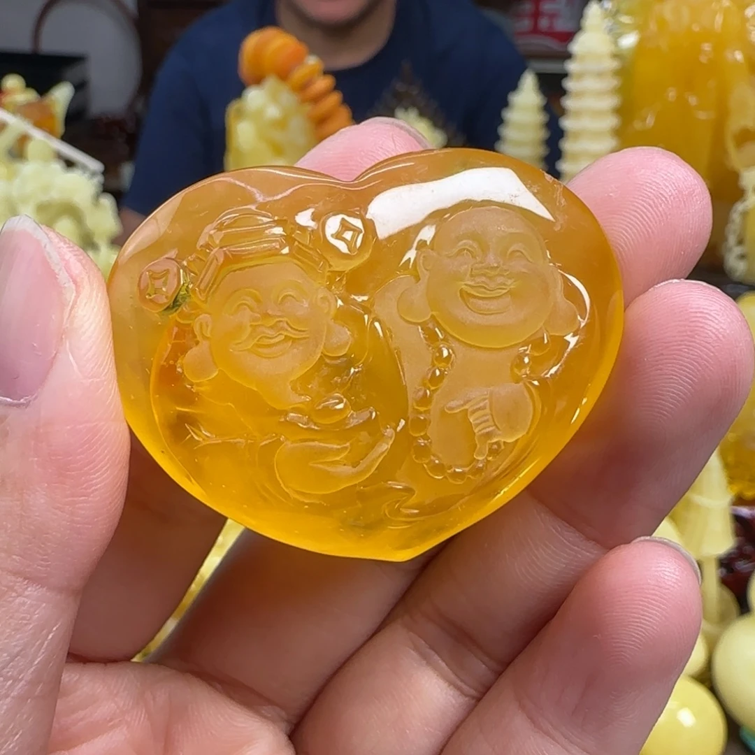 蜜蜡未镶嵌珠宝奇石