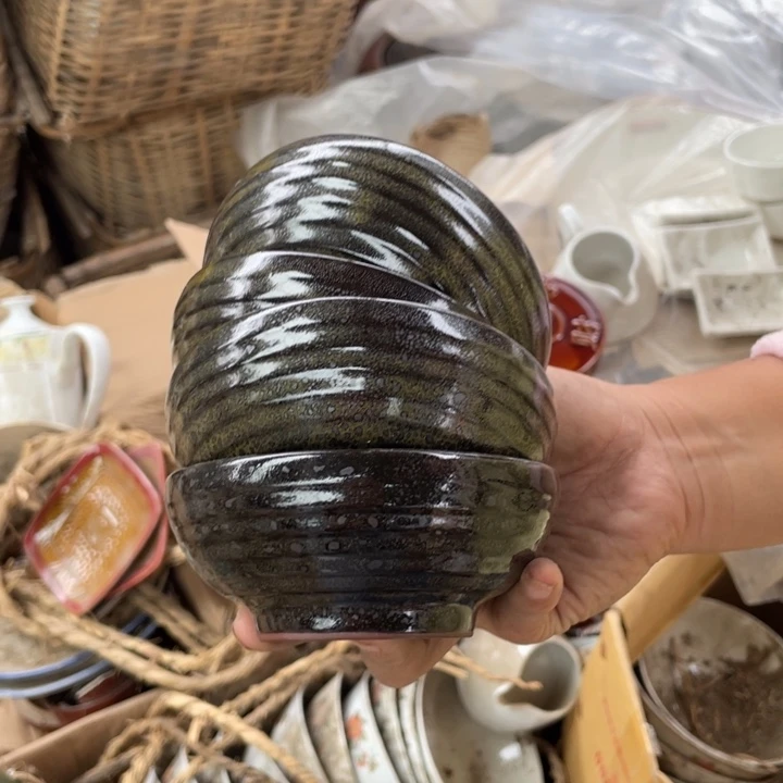 摆件陶瓷盘子碗都便宜