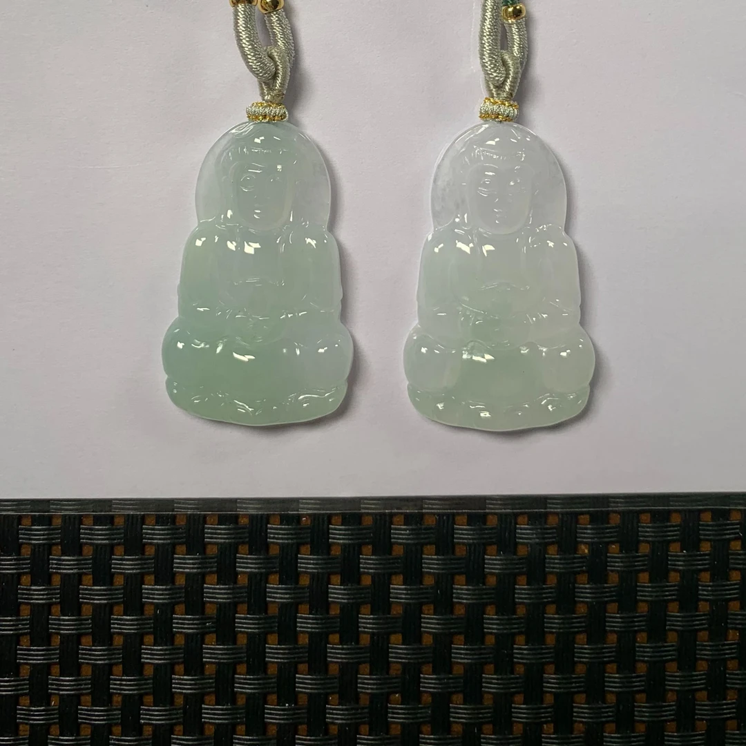 翡翠A货观音多样性发货，发一件671