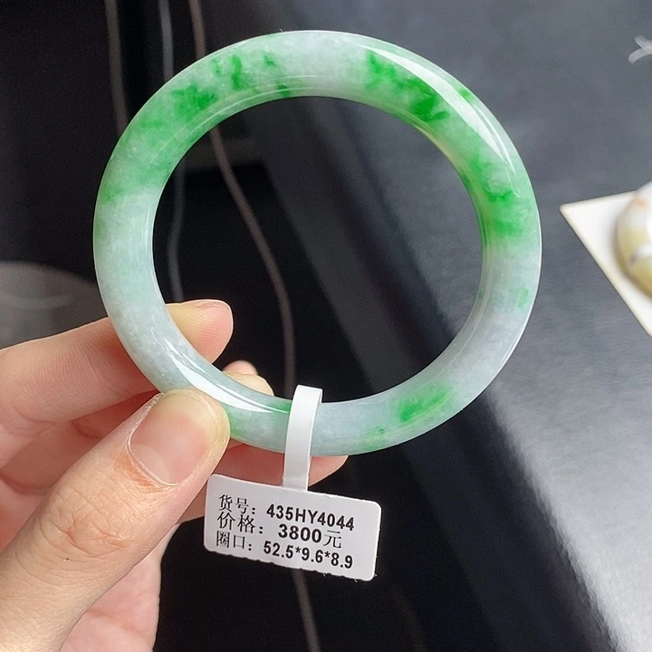 未镶嵌手镯翡翠52➕圆条
