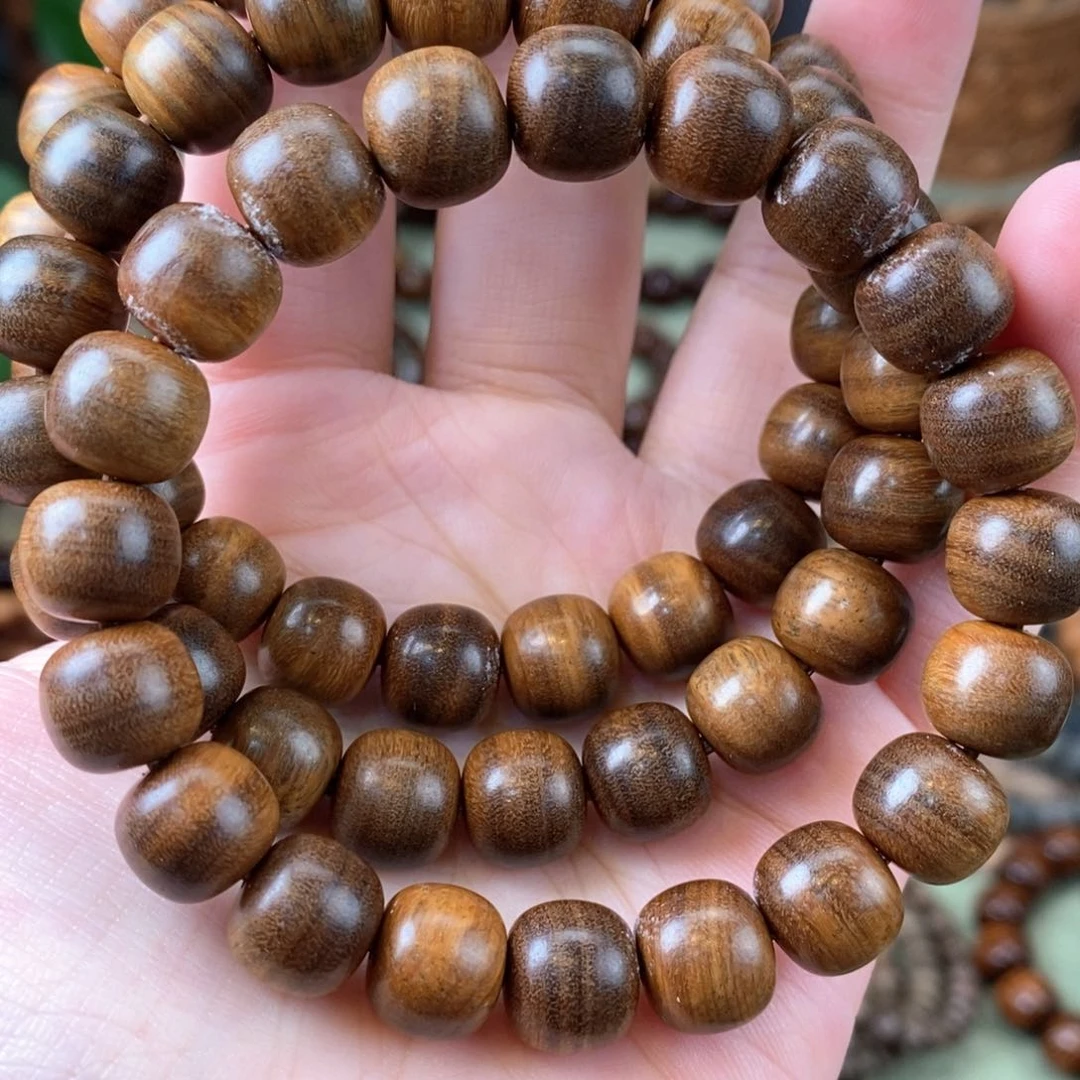 维腊木（绿檀）手串/手链1011老型