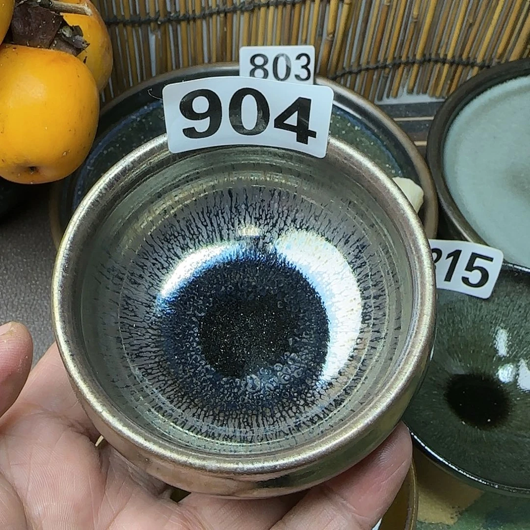 茶盏建盏杯主人杯龙窑柴烧