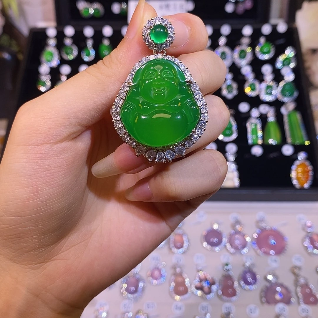 玛瑙/玉髓颈饰合金