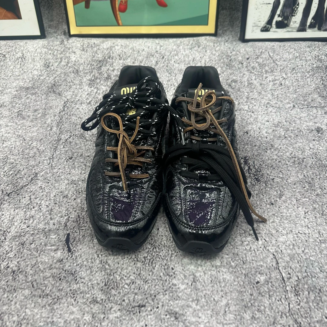 99新 MIU MIU/缪缪 葡萄籽奢潮/MIU MIU NB 联名530德训鞋/38