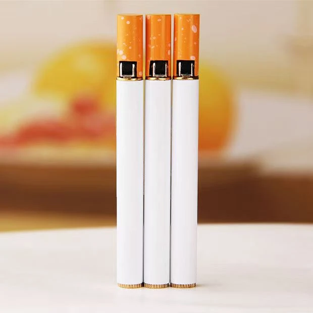 创意潮流个性打火机稀奇古怪超细迷你打火机个1:1香烟充气打火机