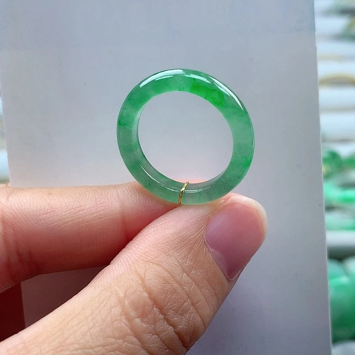 【闪购商品】未镶嵌戒指翡翠15号