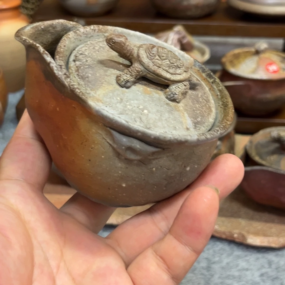 米田芳清反马手捏宝瓶茶杯