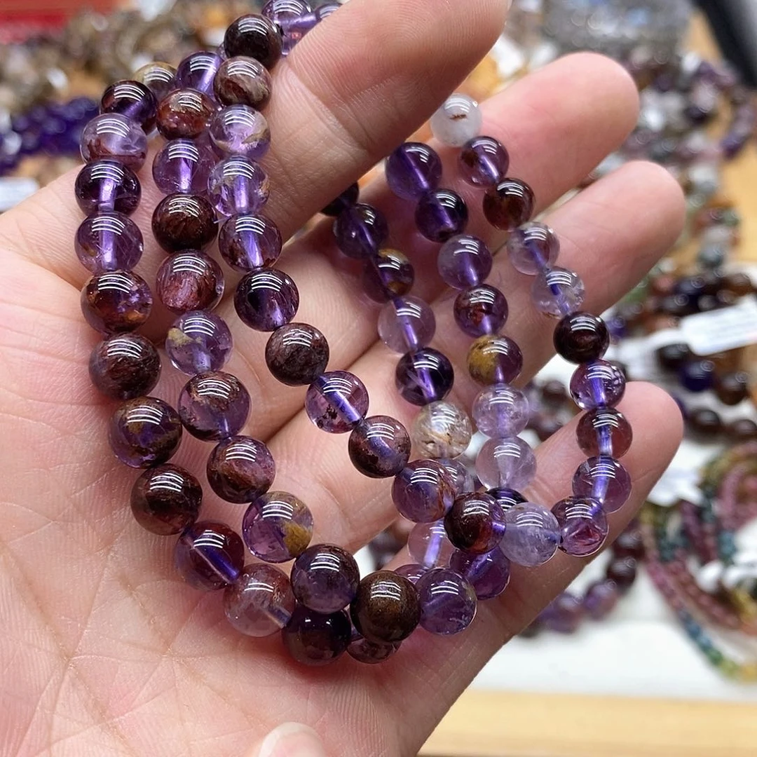 水晶手串未镶嵌多样性发货发一条