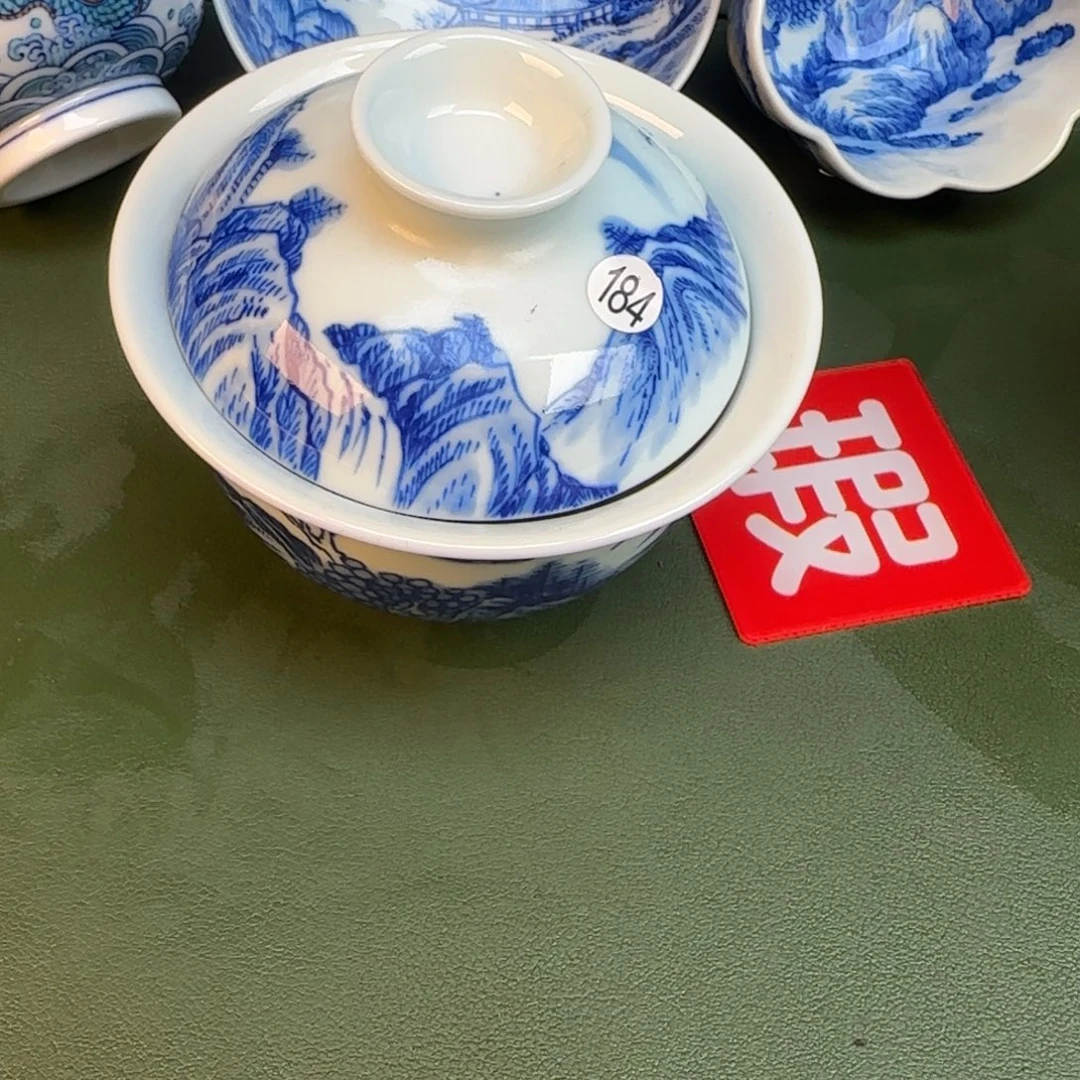 彦祖纯手工手绘茶具184