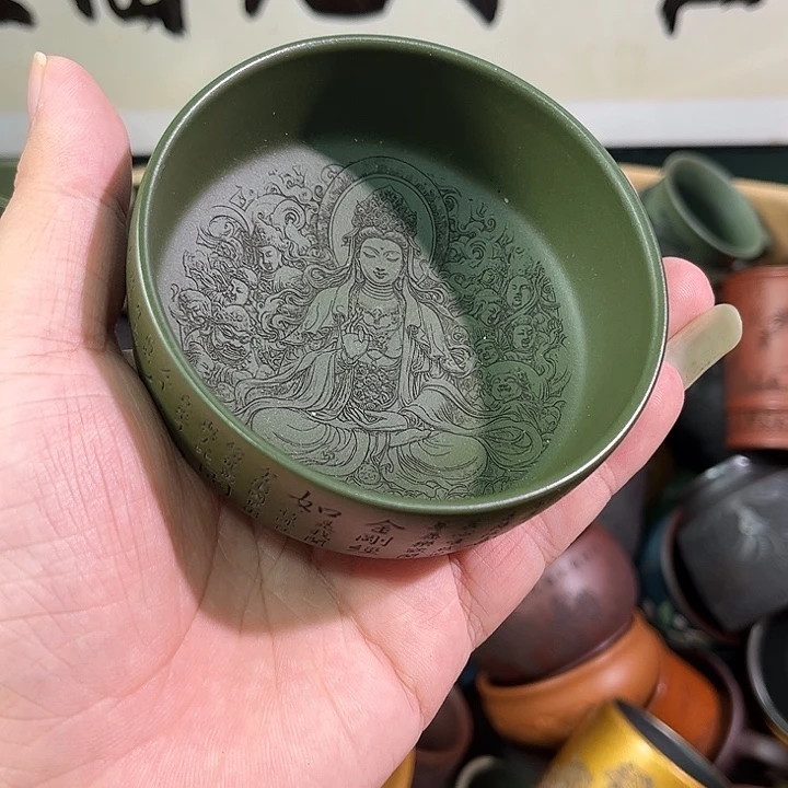 茶杯紫砂全手工紫砂主人杯