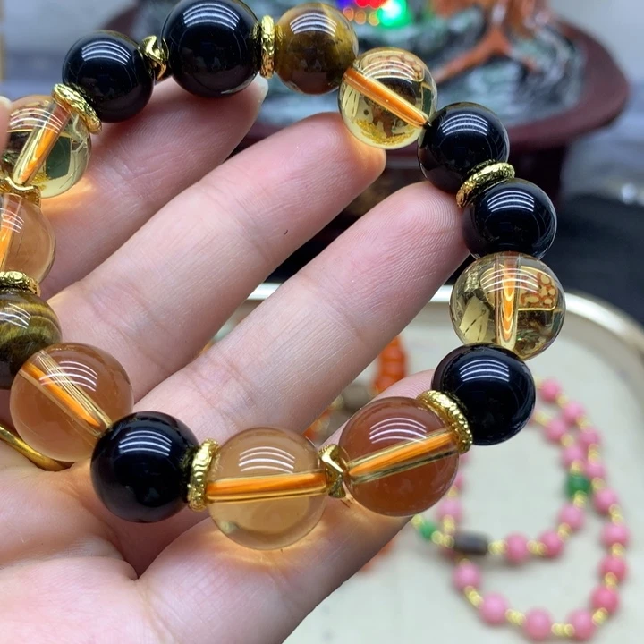 银S925镶嵌颈饰水晶吊坠