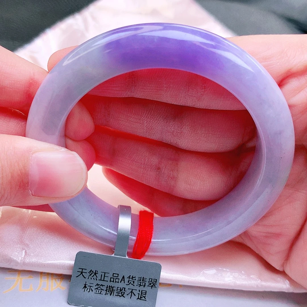 翡翠未镶嵌手镯缅甸天然a货翡翠手镯