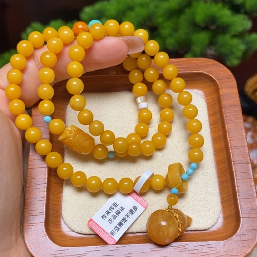 【闪购商品】手链蜜蜡未镶嵌手串