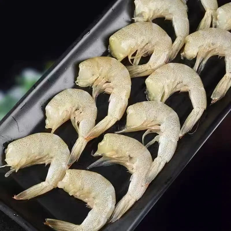 小妮家 纯野生羊毛虾虾尾 嘎巴虾尾  鲜嫩多味 3斤/箱